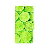 TopQ Case Vivo Y33s booklet Lime 71327 - Phone Case
