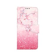 TopQ Case Vivo Y33s booklet Pink marble 70686 - Phone Case