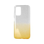 TopQ Cover Xiaomi Redmi Note 11 Pro+ 5G glitter silver-orange 72463 - Phone Cover