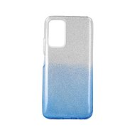 TopQ Cover Xiaomi Redmi Note 11 Pro+ 5G glitter silver-blue 72461 - Phone Cover