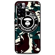 TopQ Cover Xiaomi Redmi Note 11 Pro+ 5G 3D silicone Army 72482 - Phone Cover