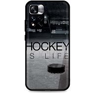 TopQ Kryt Xiaomi Redmi Note 11 Pro+ 5G silikón Hockey Is Life 72537 - Kryt na mobil