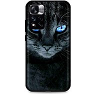 TopQ Cover Xiaomi Redmi Note 11 Pro+ 5G silicone Dark Cat 72606 - Phone Cover