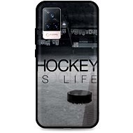 TopQ Kryt Vivo V21 5G silikón Hockey Is Life 72914 - Kryt na mobil
