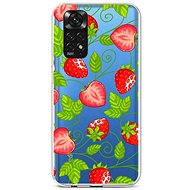 TopQ Cover Xiaomi Redmi Note 11 silicone Strawberries 71900 - Phone Cover