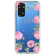 TopQ Cover Xiaomi Redmi Note 11 silicone Peony 71888 - Phone Cover