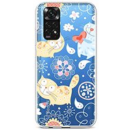 TopQ Cover Xiaomi Redmi Note 11 silicone Happy Cats 71882 - Phone Cover