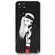 TopQ Cover Xiaomi Redmi Note 11 silicone Dark Girl 71856 - Phone Cover