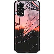 TopQ Cover LUXURY Xiaomi Redmi Note 11 hard Pink Broken 71843 - Phone Cover