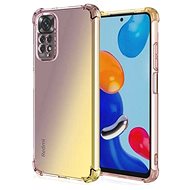 TopQ Cover Xiaomi Redmi Note 11 silicone Shock rainbow purple-yellow 71801 - Phone Cover
