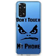 TopQ Cover Xiaomi Redmi Note 11 silicone Don't Touch transparent 71903 - Phone Cover