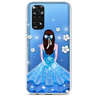 TopQ Cover Xiaomi Redmi Note 11 silicone Blue Princess 71893 - Phone Cover