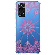 TopQ Cover Xiaomi Redmi Note 11 silicone Pink Mandala 71877 - Phone Cover