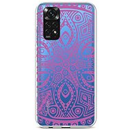 TopQ Cover Xiaomi Redmi Note 11 silicone Violet Mandala 71870 - Phone Cover