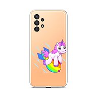 TopQ Cover Samsung A13 silicone Flying Unicorn 72138 - Phone Cover