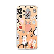 TopQ Cover Samsung A13 silicone Cats 2 72060 - Phone Cover