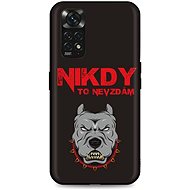 TopQ Cover Xiaomi Redmi Note 11 silicone Never give up 71816 - Phone Cover