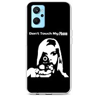 TopQ Cover Realme 9i silicone Don't Touch Gun 73059 - Phone Cover