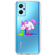 TopQ Cover Realme 9i silicone Rainbow Splash 73044 - Phone Cover