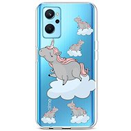 TopQ Cover Realme 9i silicone Grey Unicorns 73039 - Phone Cover