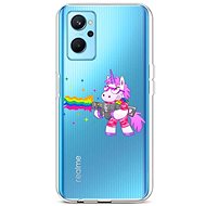TopQ Cover Realme 9i silicone Rainbow Gun 73000 - Phone Cover