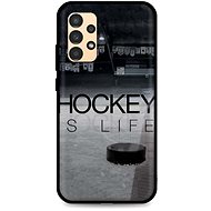 TopQ Cover Samsung A13 silicone Hockey Is Life 72681 - Phone Cover