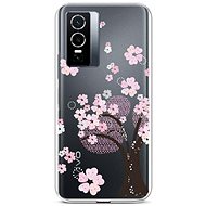 TopQ Cover Vivo Y76 5G silicone Cherry Tree 72453 - Phone Cover