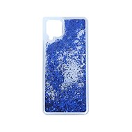 TopQ Case Samsung A12 Silicone Liquid Blue 59481 - Phone Case