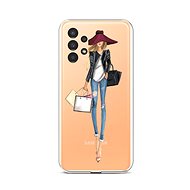 TopQ Cover Samsung A13 silicone Lady 2 72147 - Phone Cover