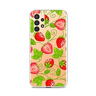 TopQ Cover Samsung A13 silicone Strawberries 72097 - Phone Cover