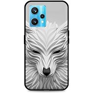 TopQ Cover LUXURY Realme 9 Pro+ solid White wolf 73139 - Phone Cover