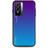 TopQ Cover LUXURY Vivo Y76 5G solid rainbow purple 72292 - Phone Cover