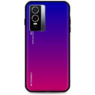 TopQ Cover LUXURY Vivo Y76 5G solid rainbow purple 72291 - Phone Cover