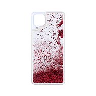 TopQ Case Samsung A12 Silicone Liquid Red 70366 - Phone Case