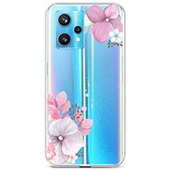 TopQ Cover Realme 9 Pro+ silicone Violet Blossom 73268 - Phone Cover