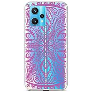 TopQ Cover Realme 9 Pro+ silicone Violet Mandala 73228 - Phone Cover