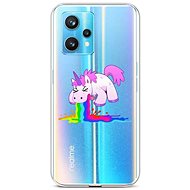 TopQ Cover Realme 9 Pro+ silicone Rainbow Splash 73227 - Phone Cover