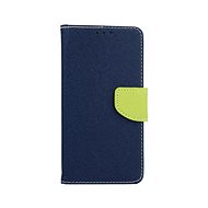 TopQ Case Samsung S21 FE book blue 70374 - Phone Case