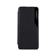 TopQ Case Samsung S21 FE Smart View booklet black 70372 - Phone Case