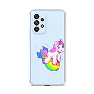 TopQ Cover Samsung A53 5G silicone Flying Unicorn 72361 - Phone Cover