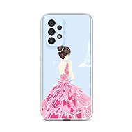 TopQ Cover Samsung A53 5G silicone Pink Princess 72348 - Phone Cover