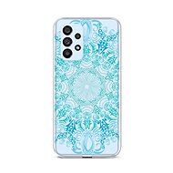 TopQ Cover Samsung A53 5G silicone Blue Mandala 72343 - Phone Cover