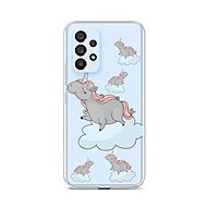 TopQ Cover Samsung A53 5G silicone Grey Unicorns 72303 - Phone Cover
