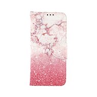 TopQ Case Xiaomi Redmi Note 11 book Pink Marble 73636 - Phone Case