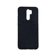 TopQ Cover Xiaomi Redmi 9 silicone Thunder black 70463 - Phone Cover