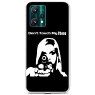 TopQ Cover Realme 9 Pro silicone Don't Touch Gun 73053 - Phone Cover