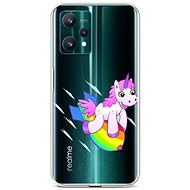 TopQ Cover Realme 9 Pro silicone Flying Unicorn 73172 - Phone Cover
