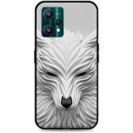 TopQ Cover LUXURY Realme 9 Pro solid White wolf 73263 - Phone Cover