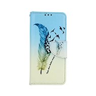 TopQ Case Samsung A20e book feather 42942 - Phone Case