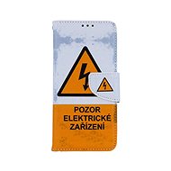 TopQ Xiaomi Redmi Note 11 book case Attention electric device 73760 - Phone Case